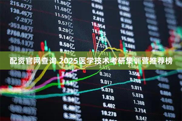 配资官网查询 2025医学技术考研集训营推荐榜